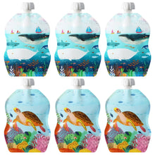 Load image into Gallery viewer, ChooMe 8oz Reuseable food pouch 6pack
