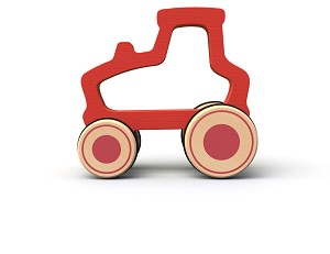 Begin Again Toys Push Around Tractor